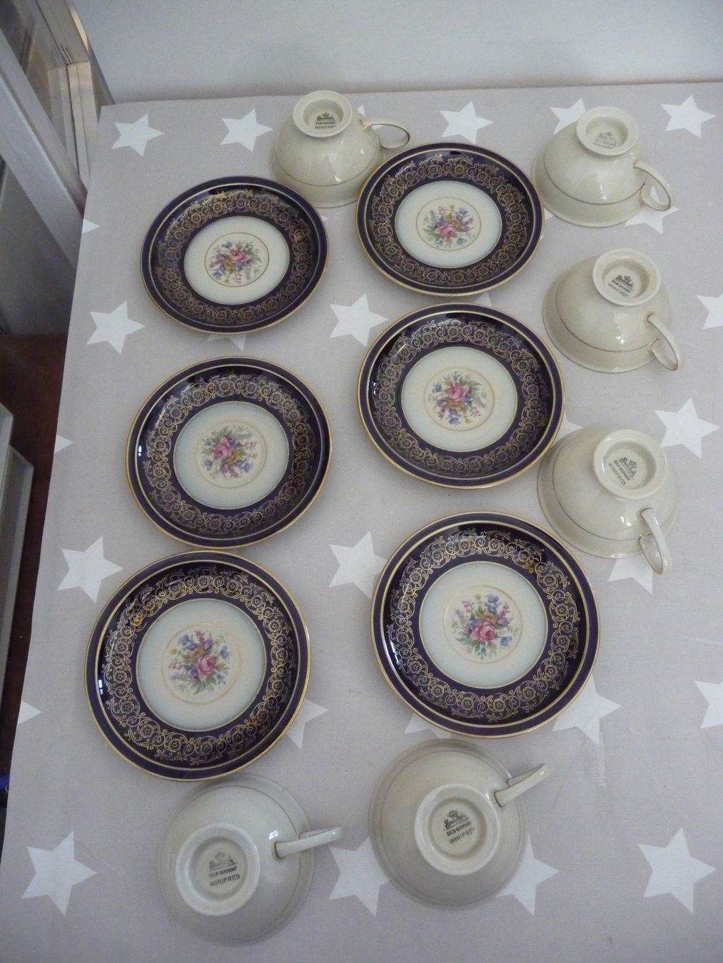 Rosenthal Set di piatti: 6 Rosenthal Winifred Mokkatassen – Usato da Rafz venduto da Powacaddy 2