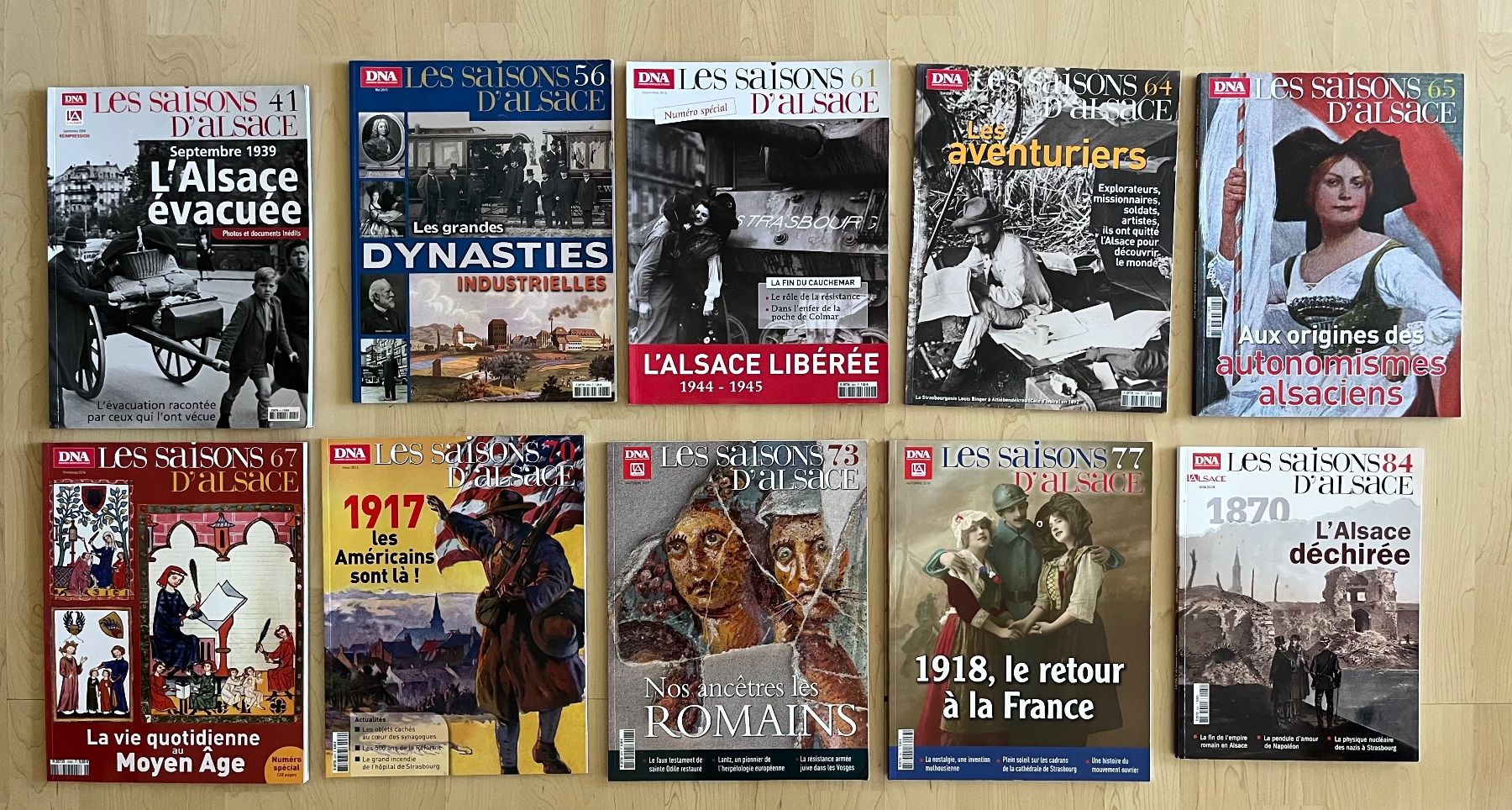 Riviste & Magazine: Elsass-Magazine "Les Saisons d'Alsace" – Usato da Zürich venduto da Gurkis