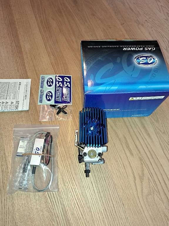 Modellismo RC: Motor O.S GT 15 HZ II – Nuovo e nell'imballaggio originale da Liebistorf venduto da Aico1 2