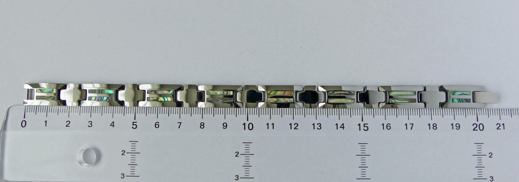 Bracciali & Braccialetti: Armband aus Wolfram mit Abalone – Nuovo e nell'imballaggio originale da Matten b. Interlaken venduto da kero71 6
