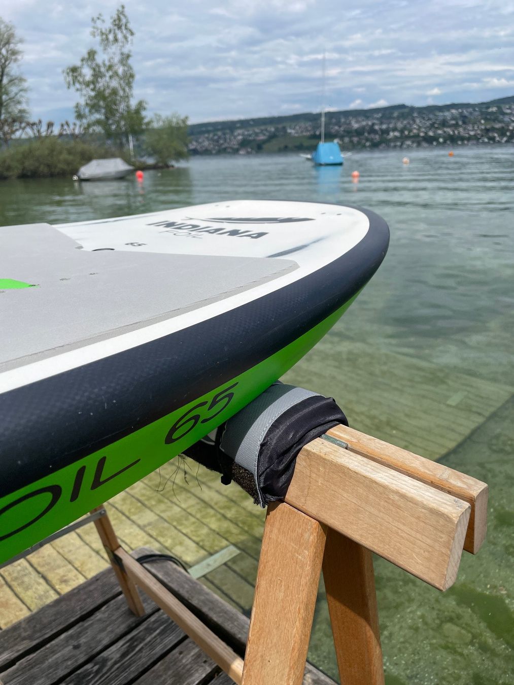 Indiana Tavole da surf e di nuoto: Indiana Wing Foil Board 65 Liter – Nuovo e nell'imballaggio originale da Oberrieden venduto da WhiteWaveAG 2