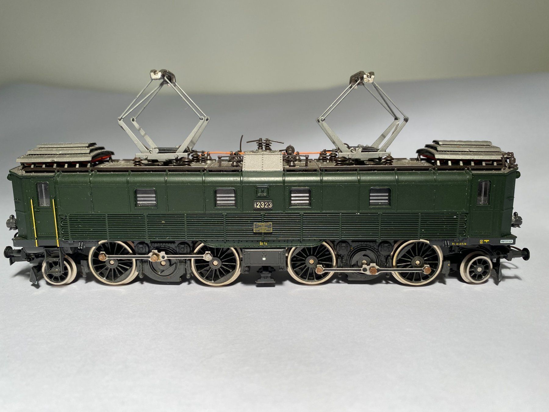 Roco Modellini di ferrovie: ROCO E-Lok BE 4/6 SBB 04191A DC Analog – Usato da Buchrain venduto da Modellbahn11 2