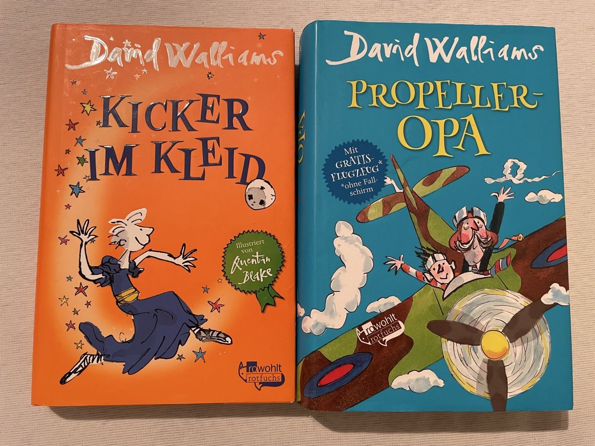Libri: David Walliams Kinderbücher Set "Kicker im Kleid" & Co. – Usato da Muttenz venduto da twins9