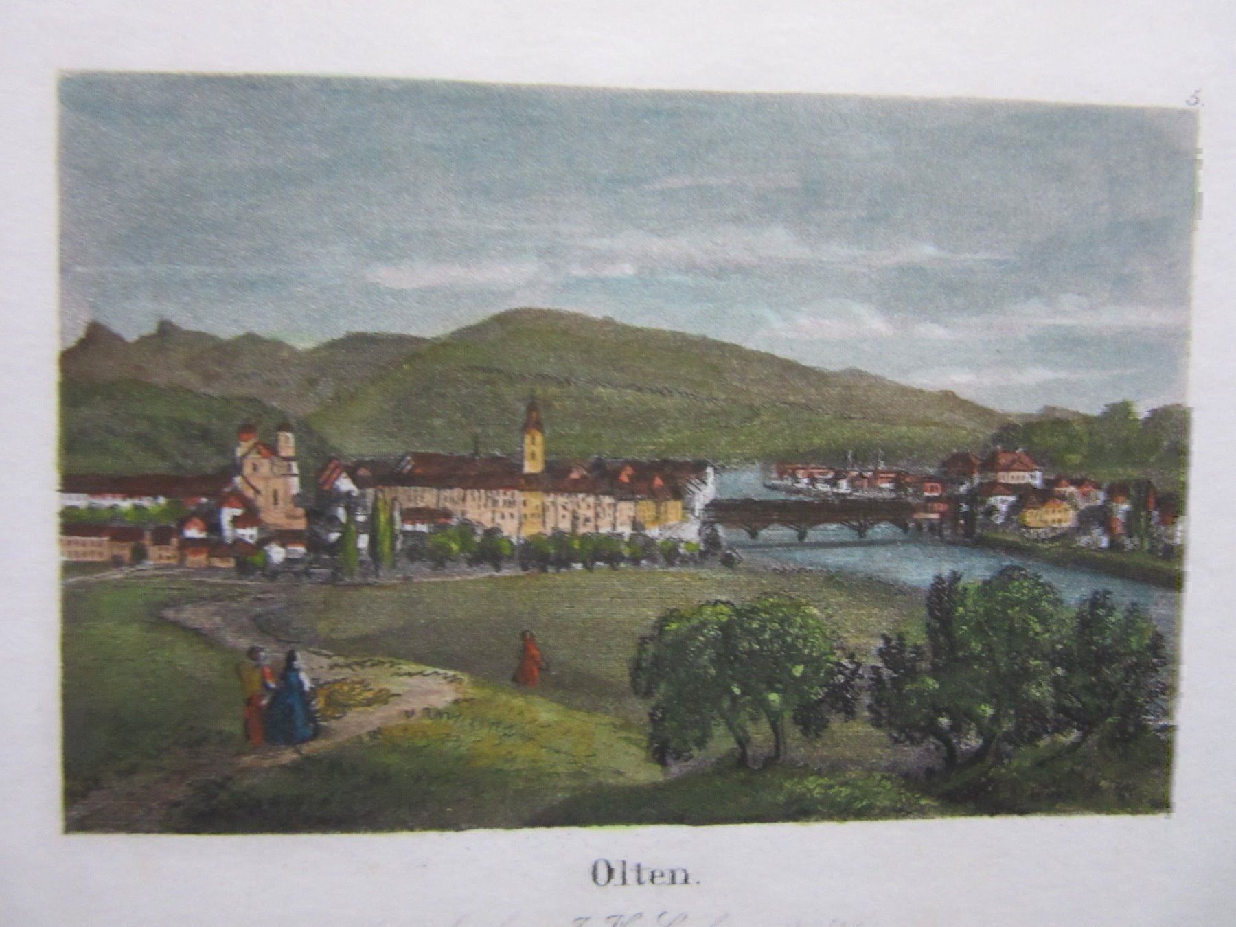 Stiche: OLTEN  AQUATINTA – Gebraucht aus Gersau von grafik-kunst 1