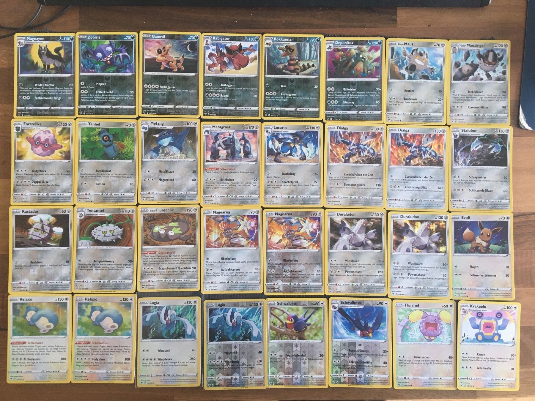 Pokémon Carte collezionabili: Pokemon Farbenschock 155 Reverse Holo Set Sammlung Deutsch – Nuovo (secondo la descrizione) da Wabern venduto da Collectfun 3