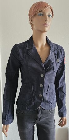 Damen Blazer dunkelblau Grösse S Freesoul