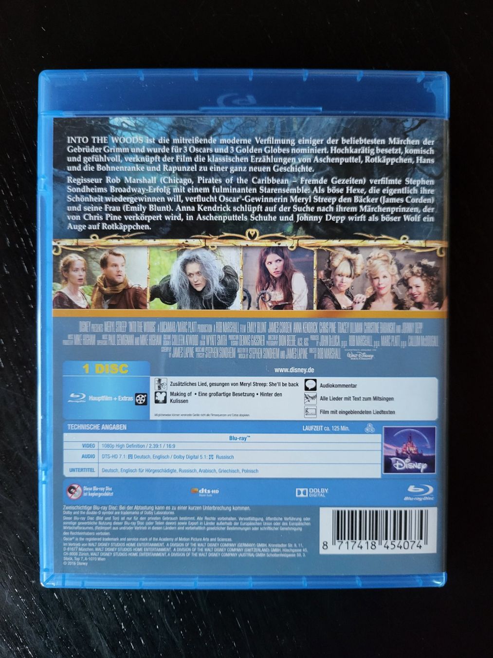Tous les DVDs: Disney Blu-ray - DVD - Into the Woods – Neuf (Voir description) à Lichtensteig par ThreeHeroes 1