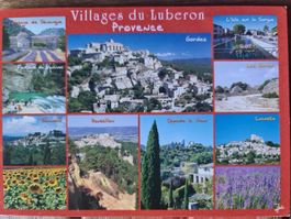 Ansichtskarte Villages du Luberon Frankreich