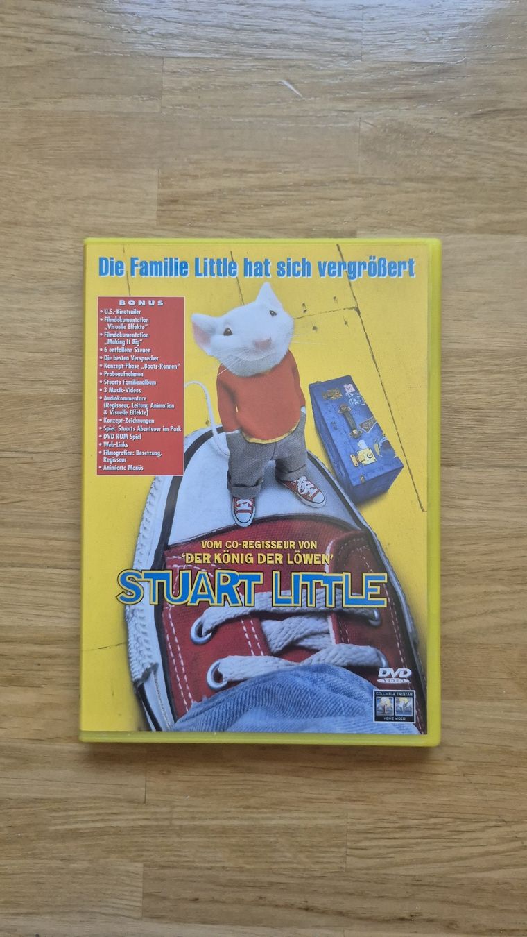 Alle DVDs: Stuart Little & Stuart Little 2 - DVDs – Gebraucht aus Basel von svonscha