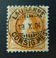 66E, mit Vollstempel LAUSANNE VD