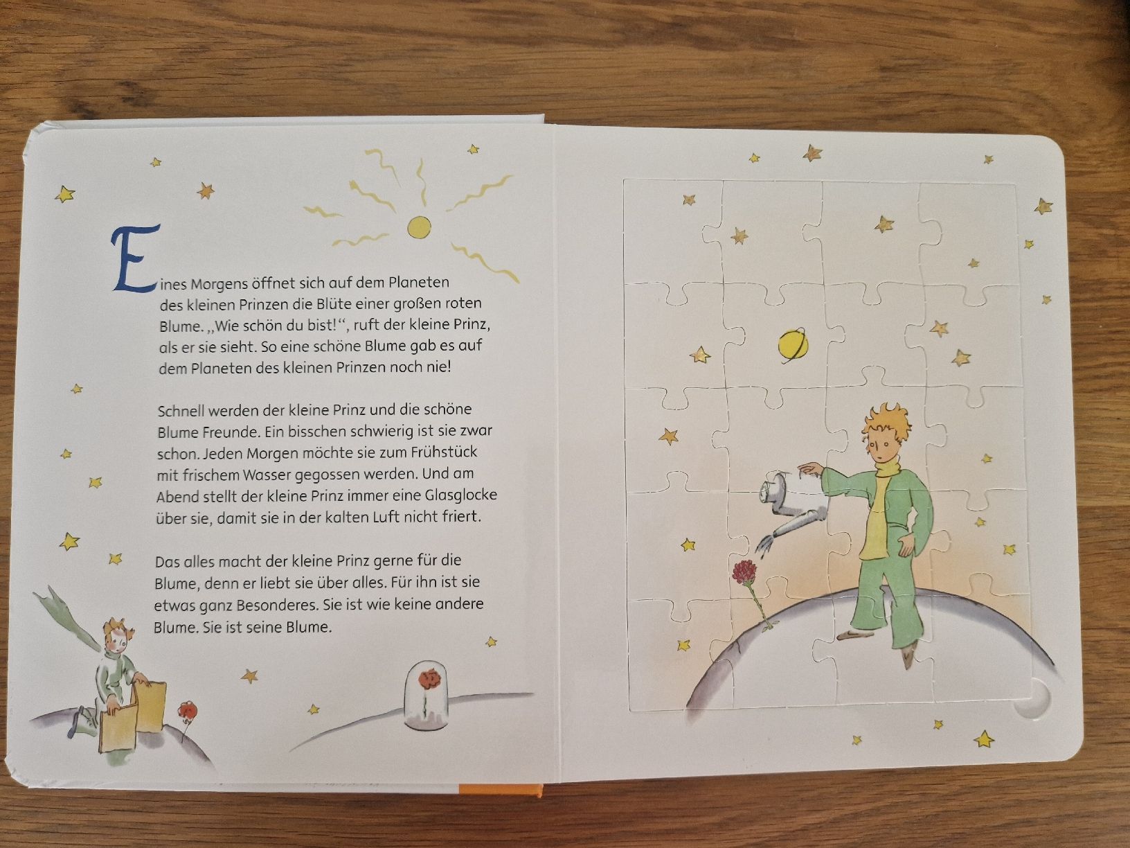 Bücher: Der kleine Prinz - Ein bezauberndes Puzzelbuch – Neu und originalverpackt aus Villars-sur-Glâne von Agnie80 2