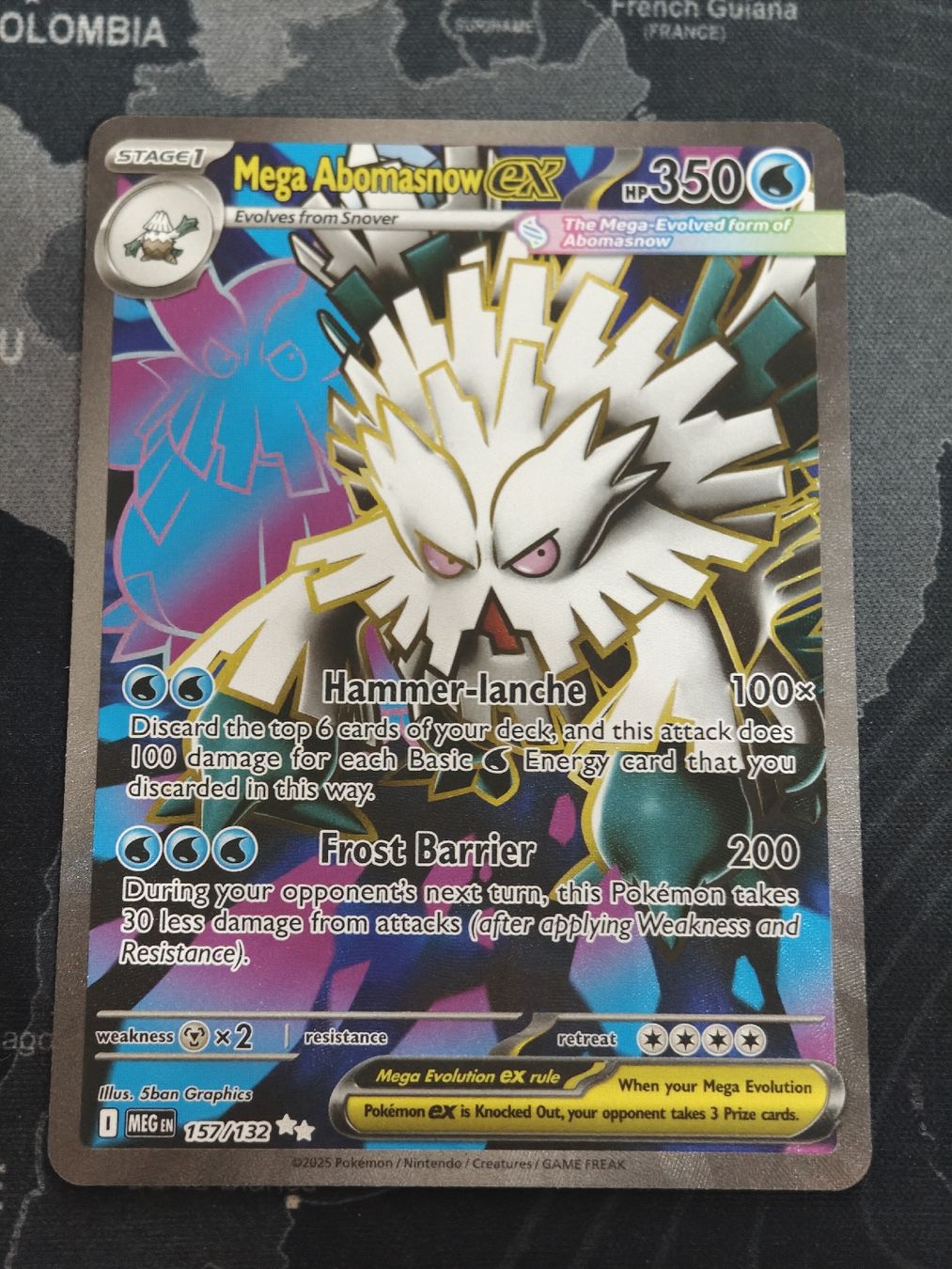 Pokémon Sammelbilder & Trading cards: Mega Abomasnow ex 157/132 – Neu (gemäss Beschreibung) aus Therwil von Cordachu_Trade