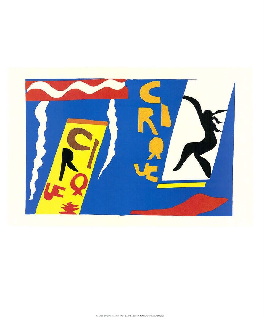 Grafica & Litografie: Henri Matisse     "Der Zirkus"   Kunstdruck – Usato da Nennigkofen venduto da waltraub 1