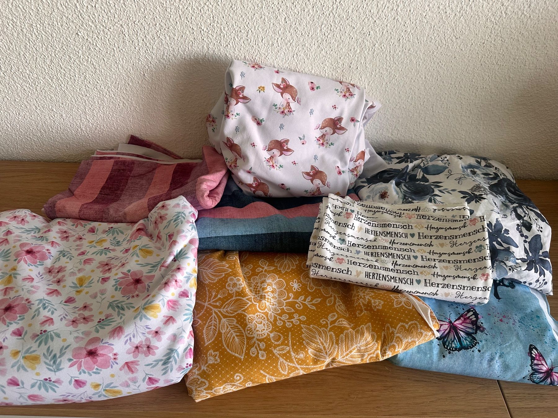 Stoffe: Stoff-Paket Staghorn / Stoffduo (Jersey) – Neu (gemäss Beschreibung) aus Fällanden von Engeli_88 1