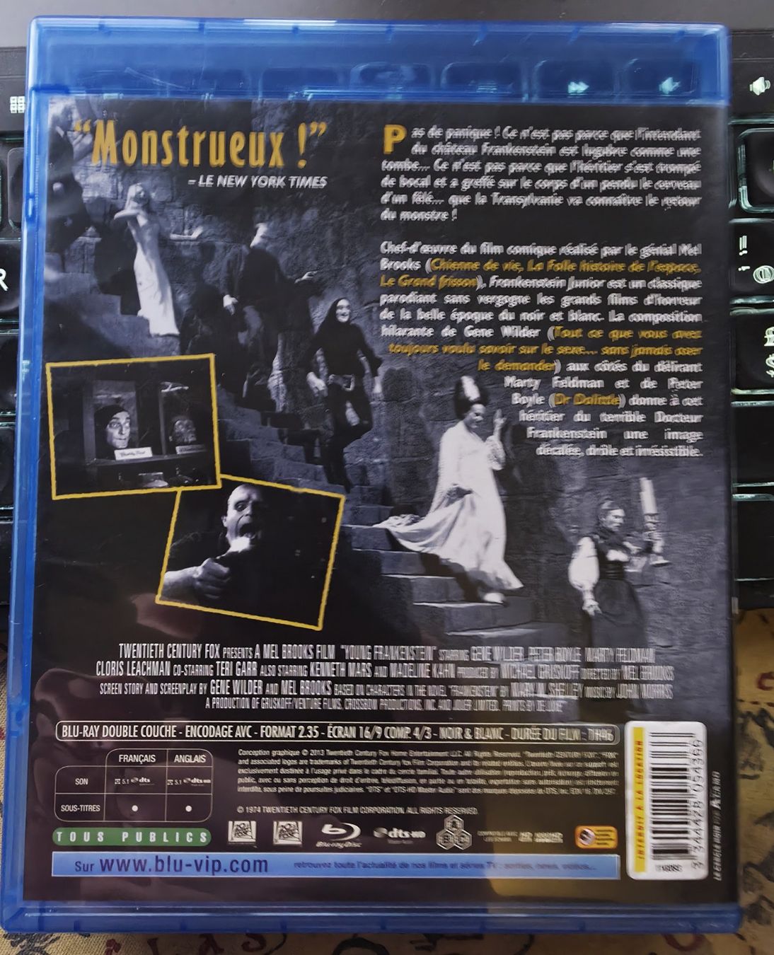 Tutti i DVDs: Frankenstein Junior (1974) - Blu-ray – Usato da Semsales venduto da __Florian__ 2