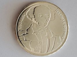 20 Fr. Gedenkmünze 1997 Jeremias Gotthelf