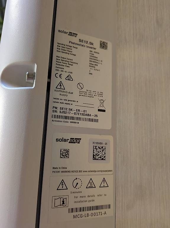 Inverter: Wechselrichter SolarEdge – Usato da Rickenbach SZ venduto da Cbraun938 1