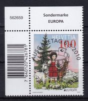 2010, EUROPA, KINDERBUCH HEIDI, ET-VOLLSTEMPEL