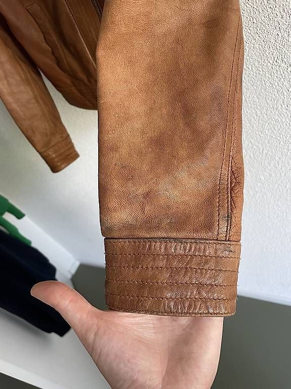 Giacche: Braune Lederjacke – Usato da Bern venduto da Sandra_Ce 2