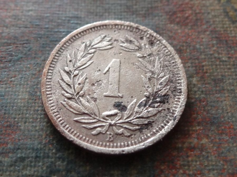 Tutti le monete: 1 Rp. 1937   (A) – Usato da Romanel-sur-Lausanne venduto da Swift13 1