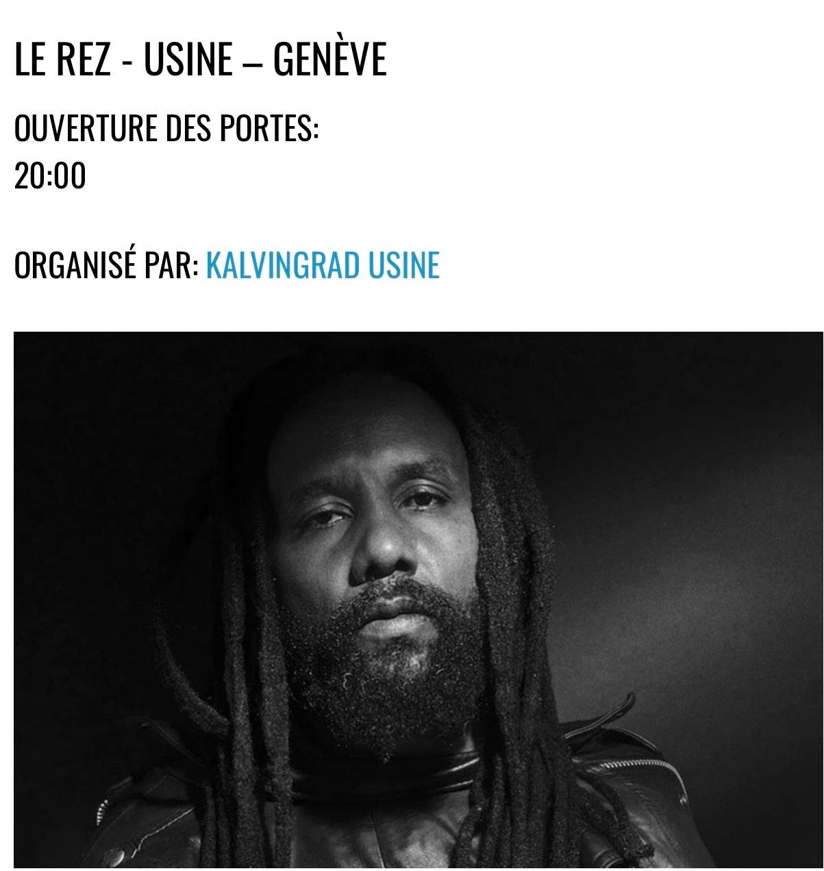 Tickets: Ky-Mani Marley concert – Neu (gemäss Beschreibung) aus Daillens von Colombine06