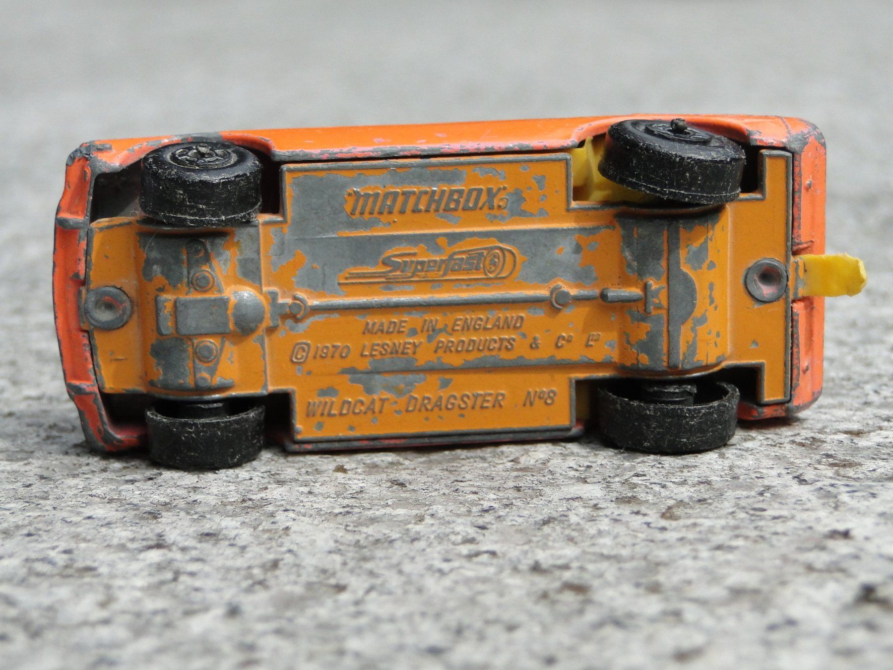 Matchbox Modellautos: MATCHBOX - Ford Mustang Wildcat Dragster - Nr. 8 – Gebraucht aus Killwangen von cyrano56 6