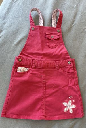 Jolie robe salopette rose  - taille 3 ans