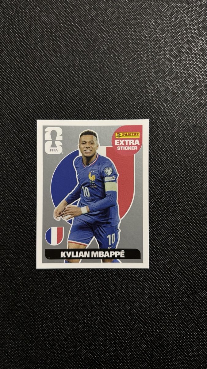 Sticker: Kylian Mbappé Panini Extra Sticker Silber – Nuovo (secondo la descrizione) da Stans venduto da Ava_03