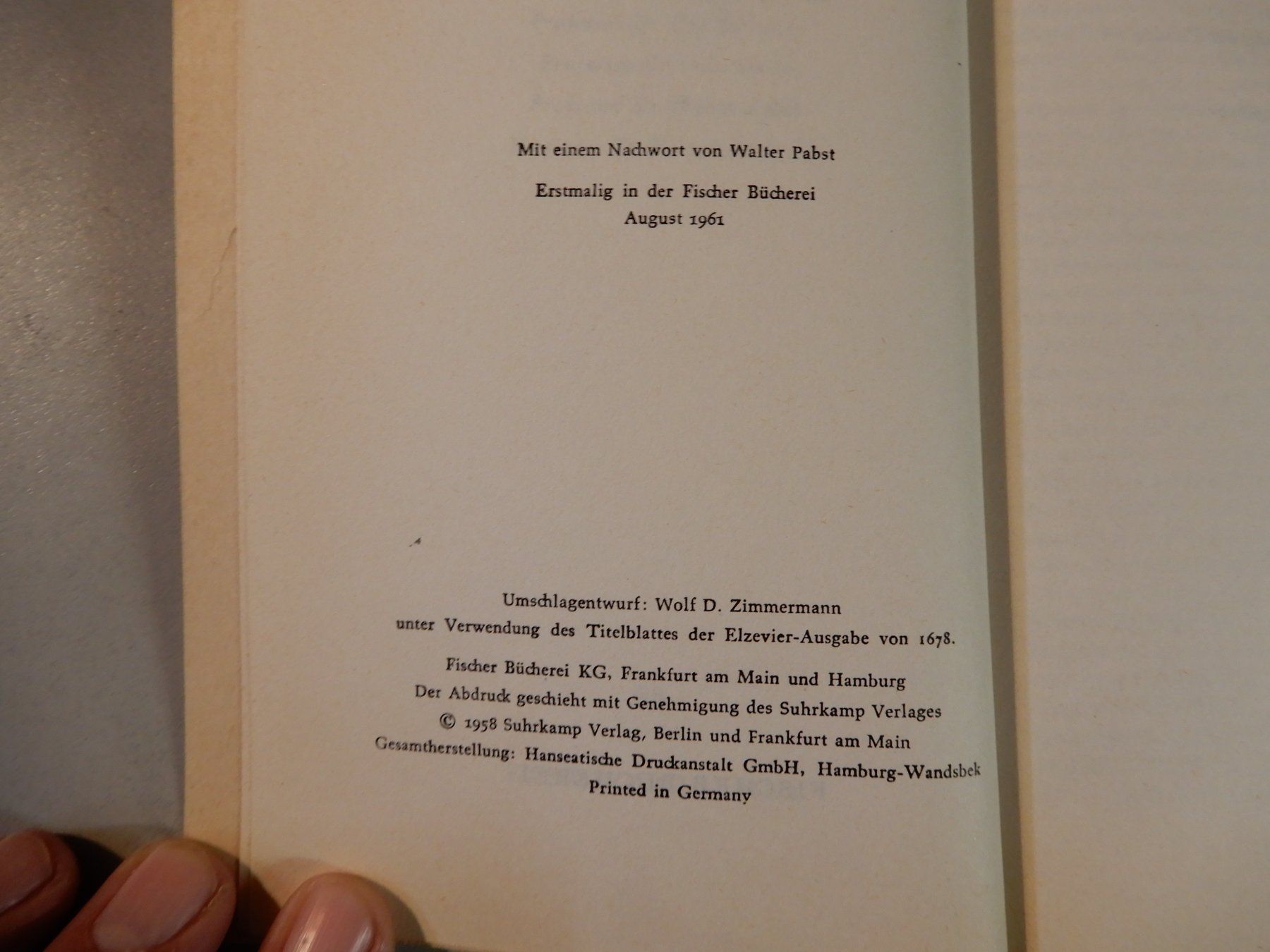 Libri: Racine: Phädra - Athalia, Fischer Bücherei 1961 – Usato da Erstfeld venduto da Mario_boe0 3