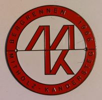 Plakette Mitholz-Kandersteg Bergrennen 1966 Medaille