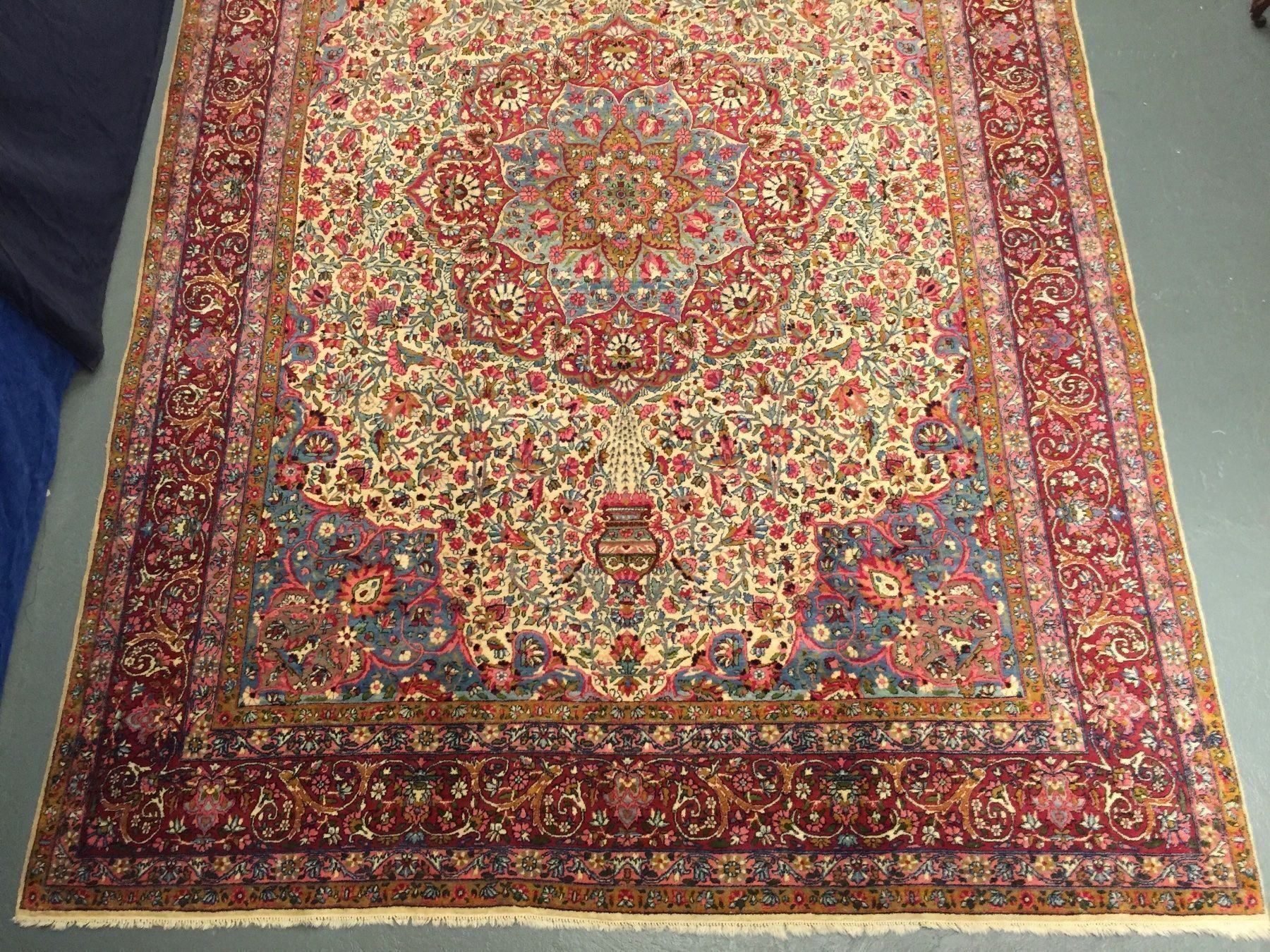 Tappeti: KIRMAN  LAVER ANTIK 375X270cm – Usato da Zürich venduto da otomado 4
