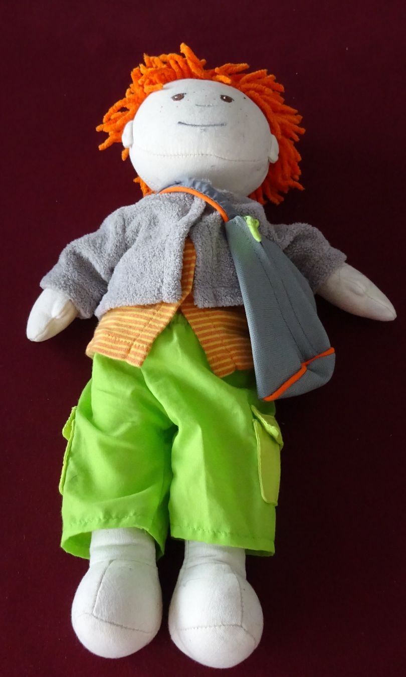 Haba Bambole: HABA - Phil Weichpuppe – Usato da Wagenhausen venduto da M.Sieg