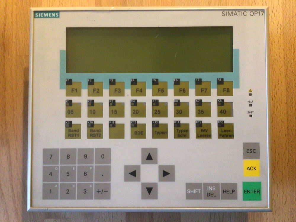 Simatic Panel OP17 (Gebraucht) in für CHF 160 – mit Lieferung auf ...