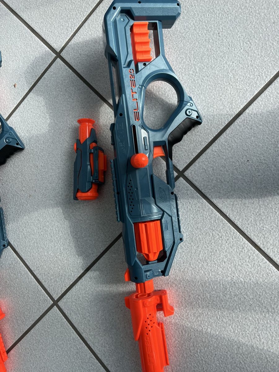 Nerf Giocattoli: 3x Nerf Elite 2.0 Eagle Point & 1x Nerf Super Soaker Micro – Usato da Ostermundigen venduto da jus_b7d8 3