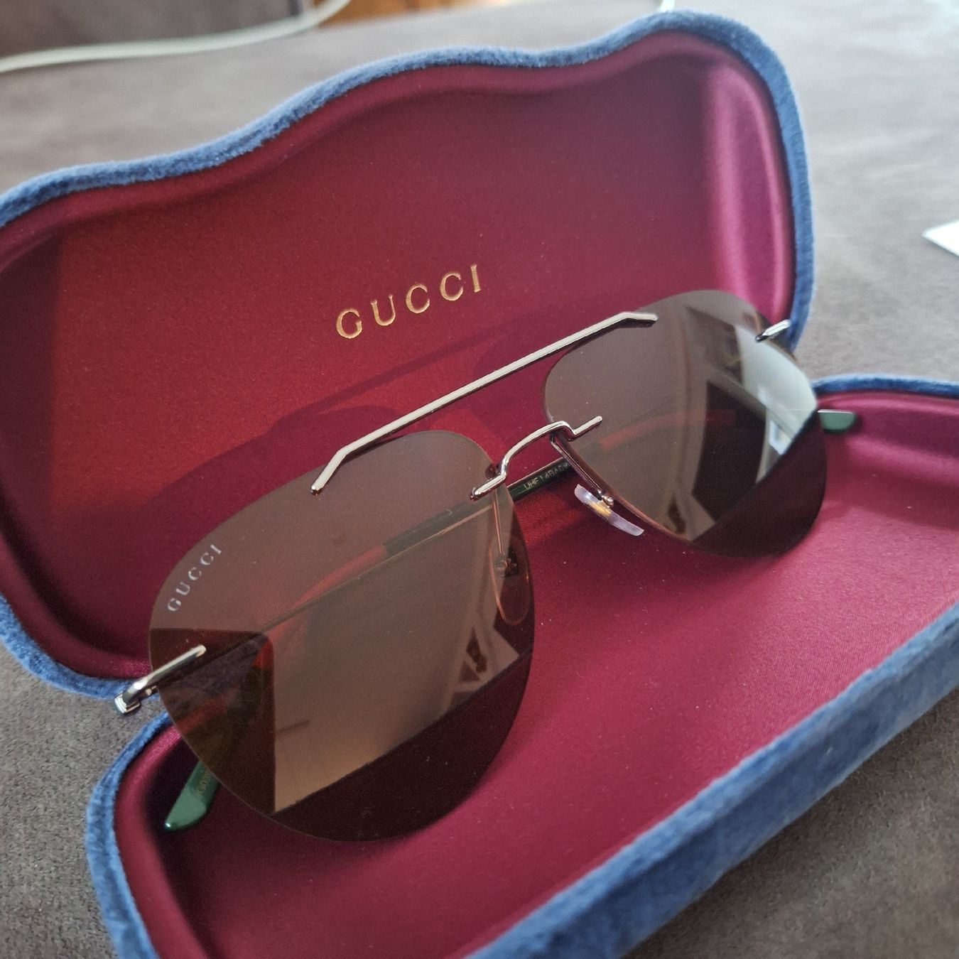 Gucci Occhiali & Lenti: Gucci Sonnenbrille – Nuovo (secondo la descrizione) da Burgdorf venduto da Max681