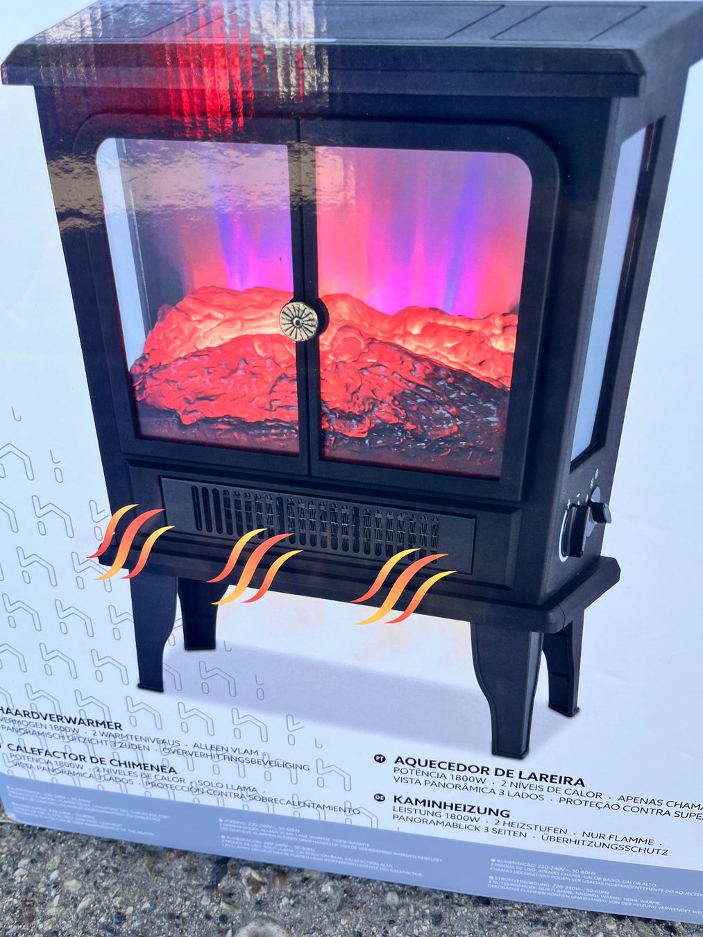 Radiatori: Cheminée électrique décorative - Neuf jamais utilisé – Nuovo e nell'imballaggio originale da Denges venduto da etoileZ 2