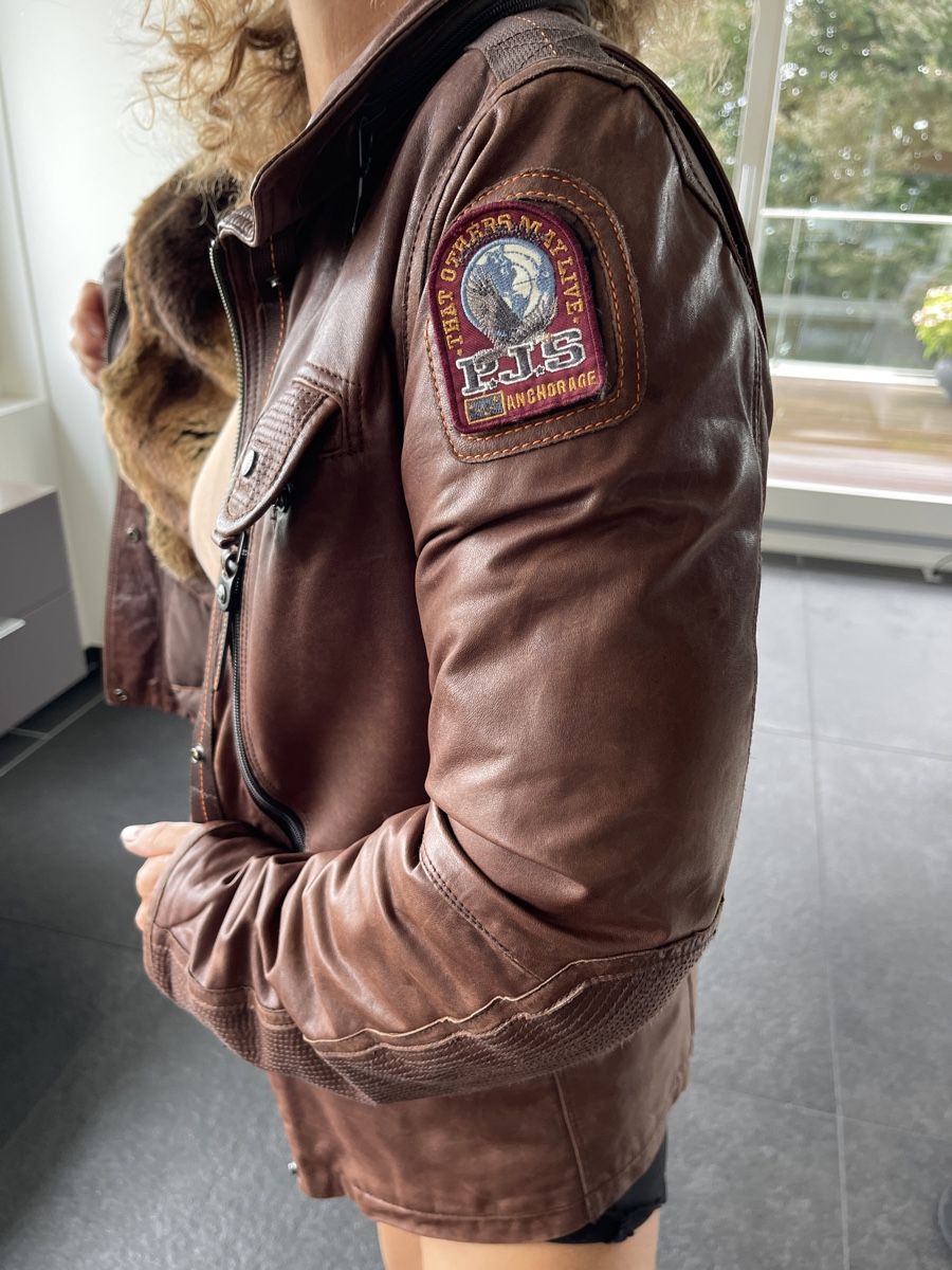 Parajumpers Giacche: Parajumpers Damen Leder Jacke S – Nuovo (secondo la descrizione) da Horgen venduto da Senija0 1