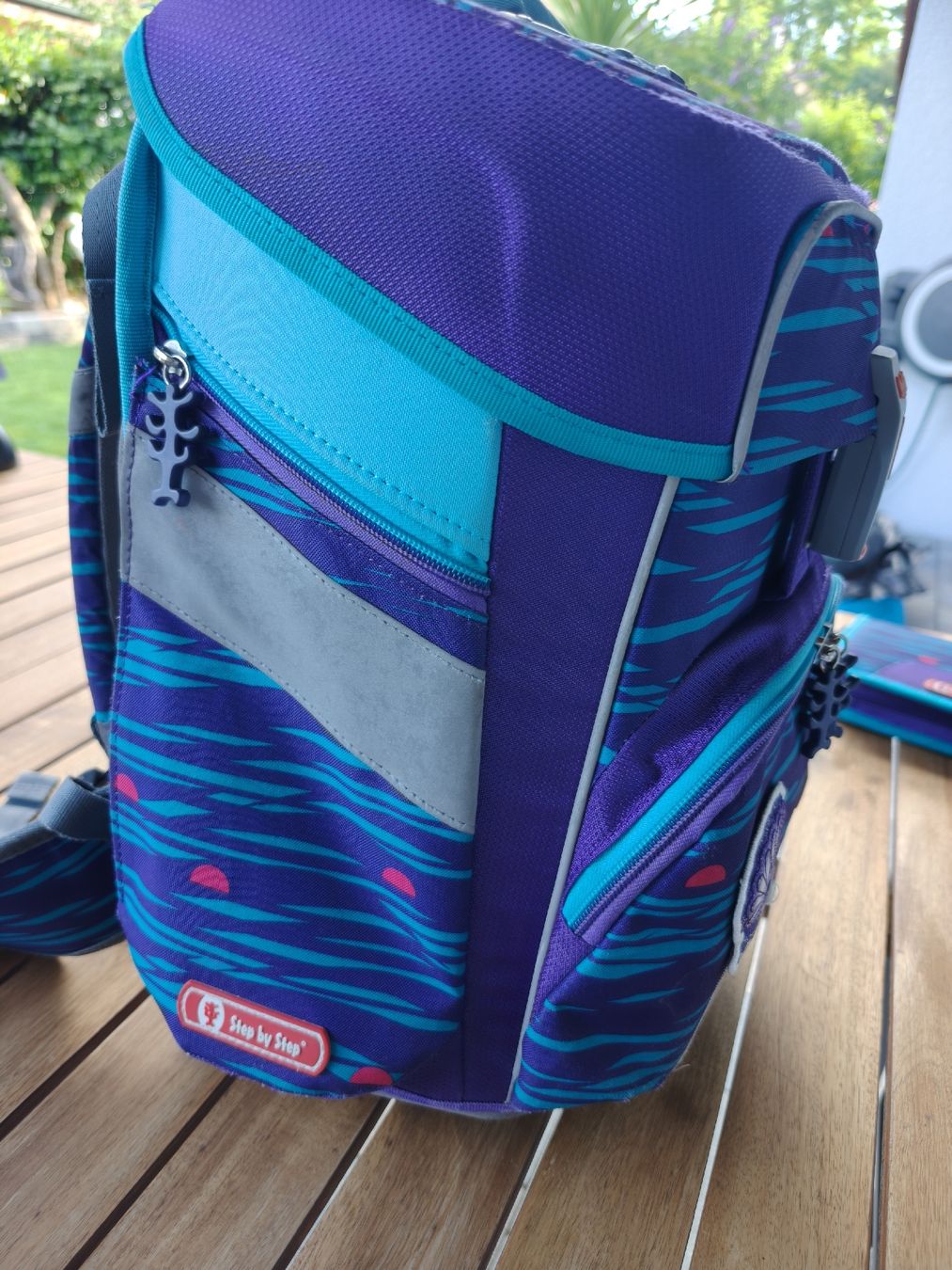Kindertaschen: Step by Step Schulrucksack Set lila Grösse M gebraucht – Gebraucht aus Veltheim AG von maurog01 2