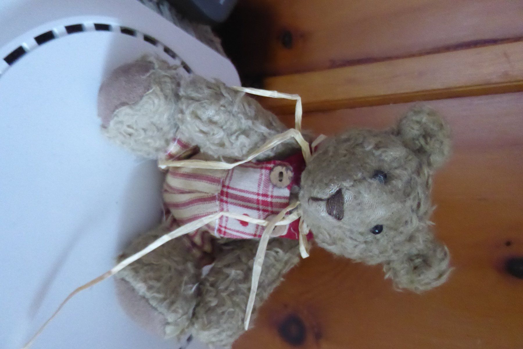 Giocattoli: Antiker Herziger kleiner Teddy Bär – Usato da Sargans venduto da Benziner 2