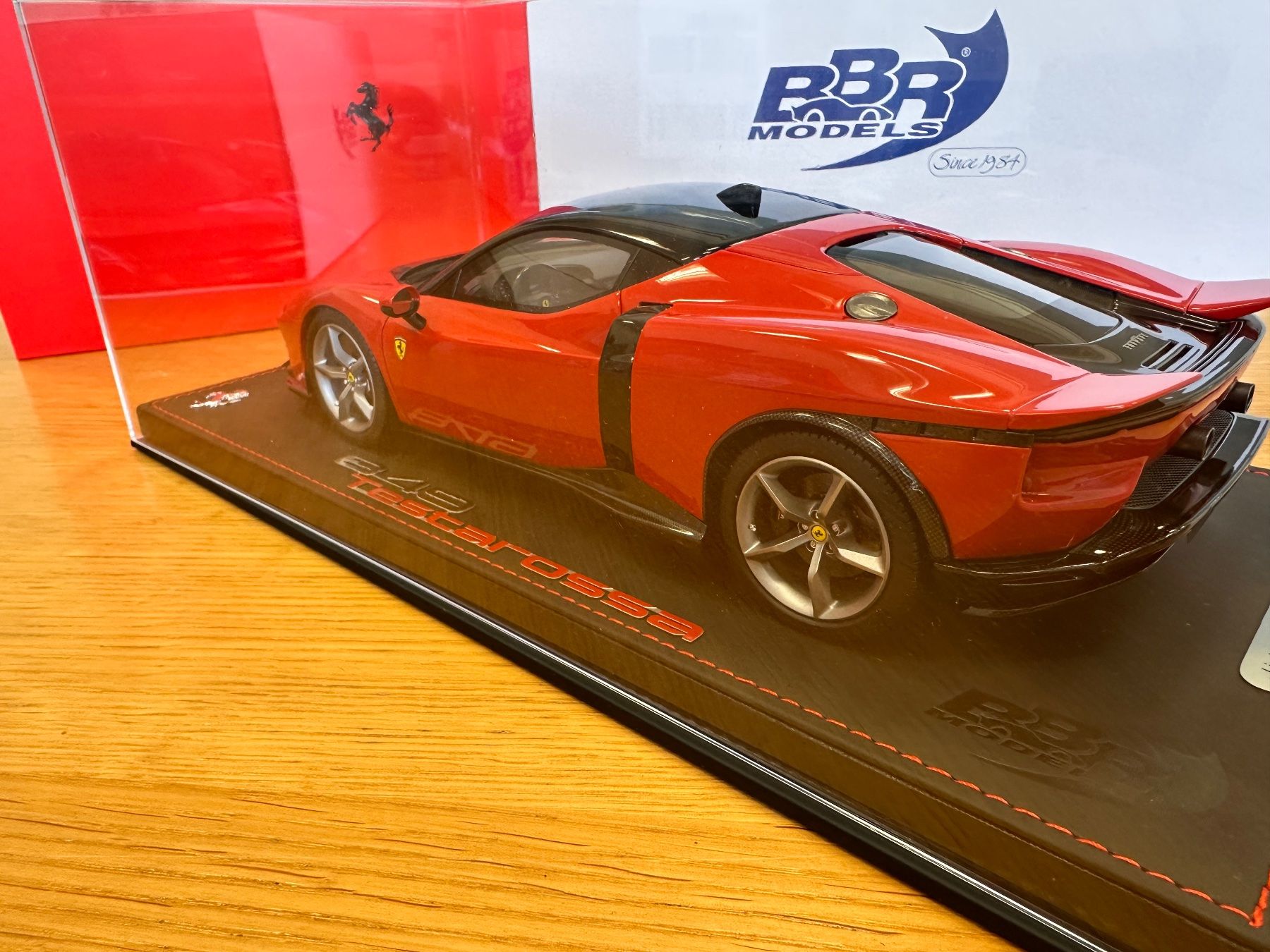 BBR Models Modellini d'auto: Ferrari  849 Testarossa rosso corsa 1/18 – Nuovo e nell'imballaggio originale da Stein AR venduto da Krabbe2 1