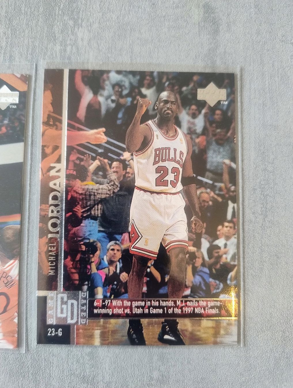 Nba Carte collezionabili: NBA Lot 2 cartes Upper deck Michael Jordan  – Nuovo (secondo la descrizione) da Martigny venduto da jul_7s5x 2