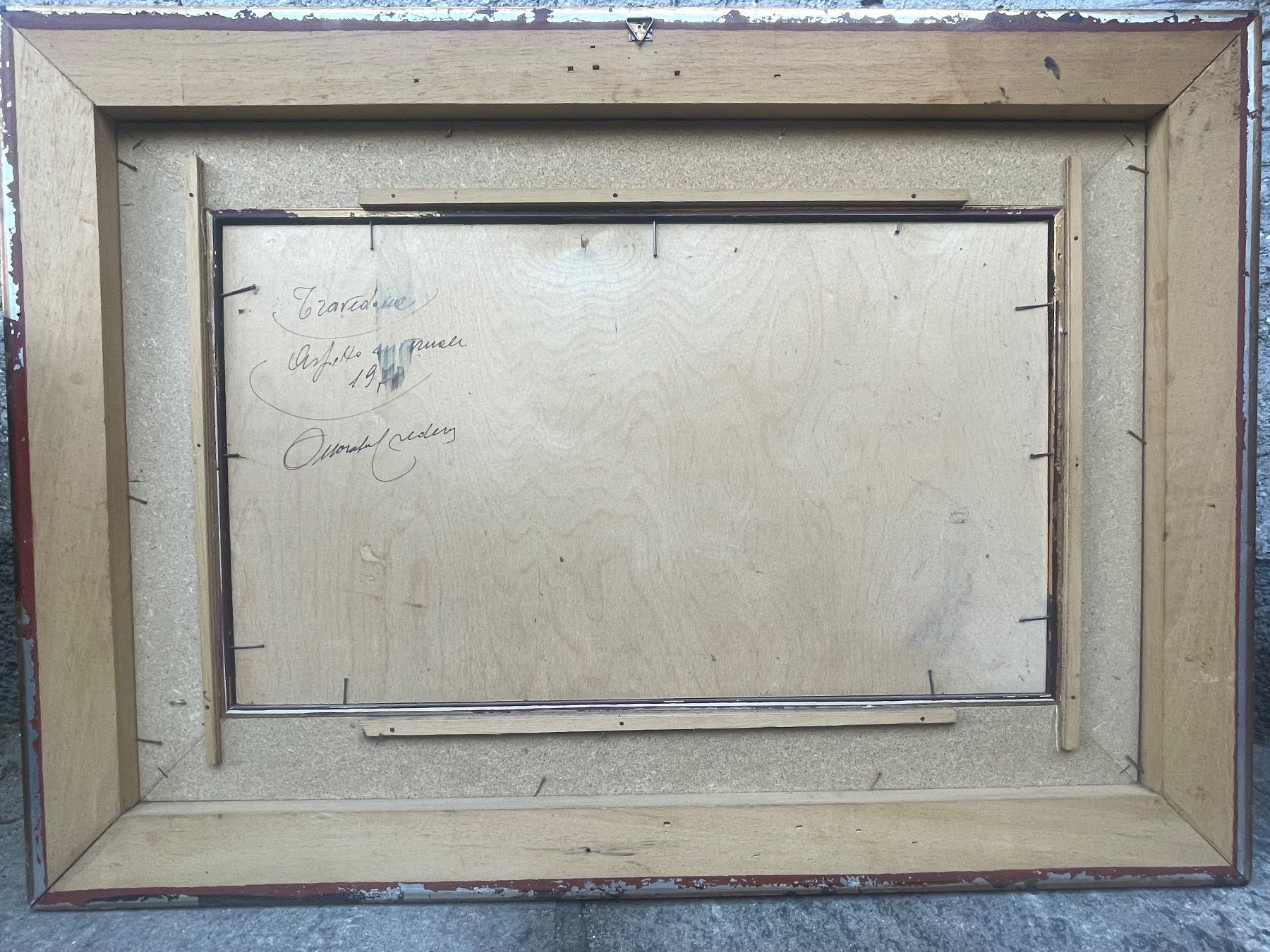 Dipinti: Bild Onorato Caldera 87x62cm – Usato da Minusio venduto da Pink222 3
