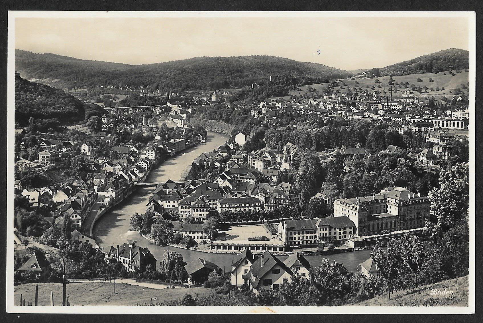 Cartes postales: Baden Teilansicht – D'occasion à Olten par clotaldi