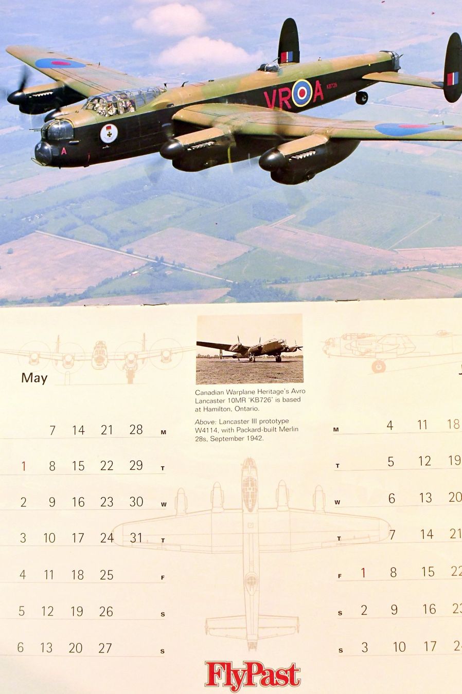 Libri: Calendrier Avions 2001 Flypast – Usato da Montezillon venduto da Fgbo 1
