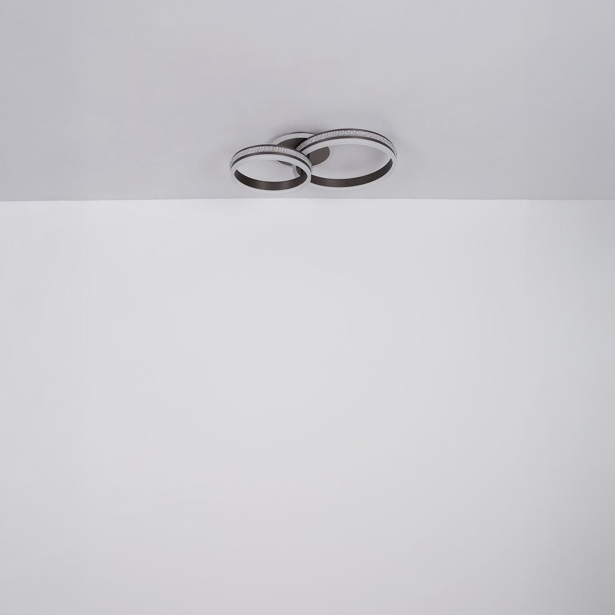 Lampadari & plafoniere: LED Deckenleuchte, Dimmer, 64 cm x 40 cm – Nuovo (secondo la descrizione) da Kreuzlingen venduto da Smart-Light 4