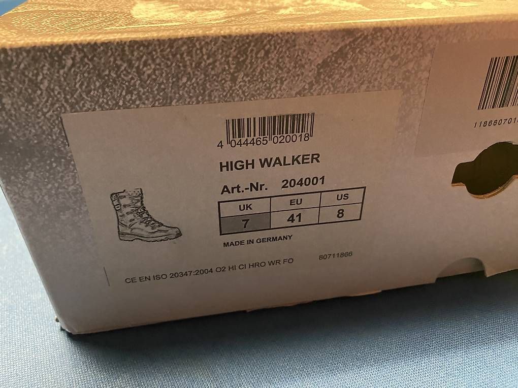 Scarpe da uomo: HAIX Stiefel Black Eagle High Walker – Nuovo e nell'imballaggio originale da Günsberg venduto da Peso1 4