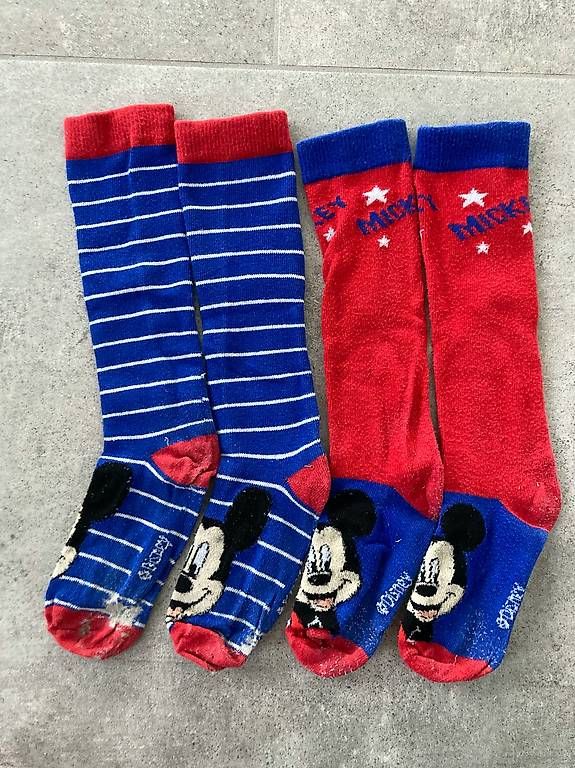 Calze per bambini: Kniesocken Mickey Mouse 27-30 – Usato da Hettlingen venduto da rselchi 2