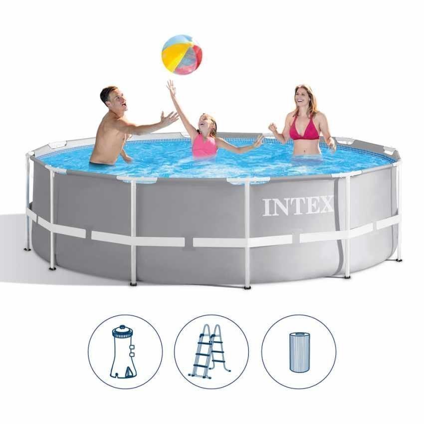 Intex Piscine: Intex 366x99 cm Prismaframepool!! – Nuovo e nell'imballaggio originale da Wynau venduto da Intexpool24
