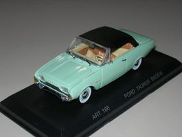 Ford Taunus Badewanne 1960 Soft Top grün * Detail Cars 1:43