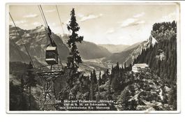Mettmen ob Schwanden (GL) Schwebebahn Kis - Ferienheim  1939